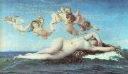 Alexandre  Cabanel The Birth of Venus Sweden oil painting artist